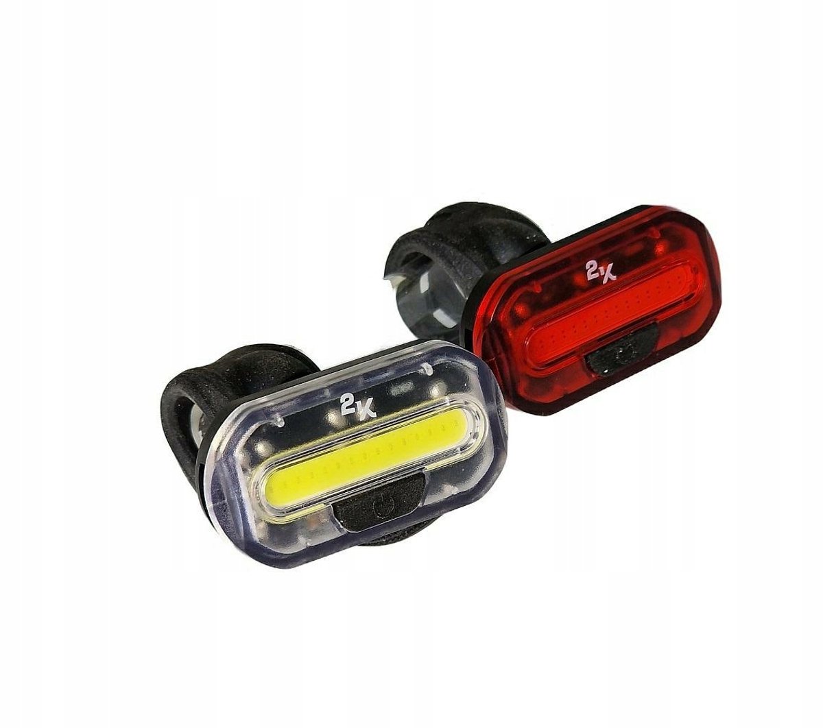 2K JY-6068 Fietsverlichtingsset met 15 LED's
