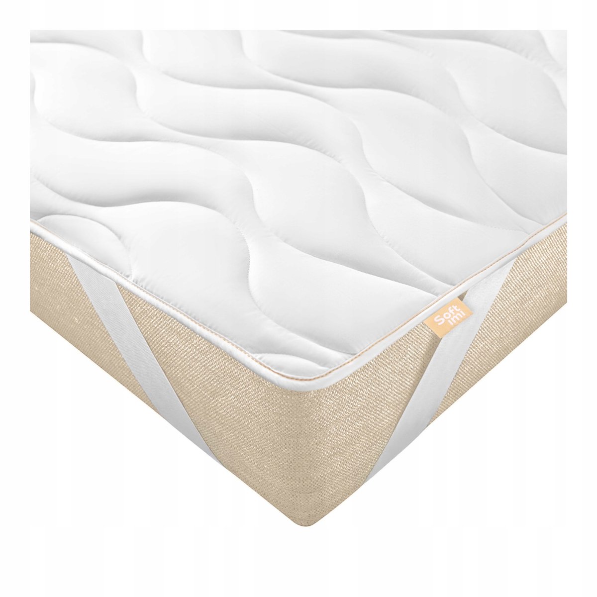 Softimi Topper Matras 140x200cm - Premium Katoen Satijn