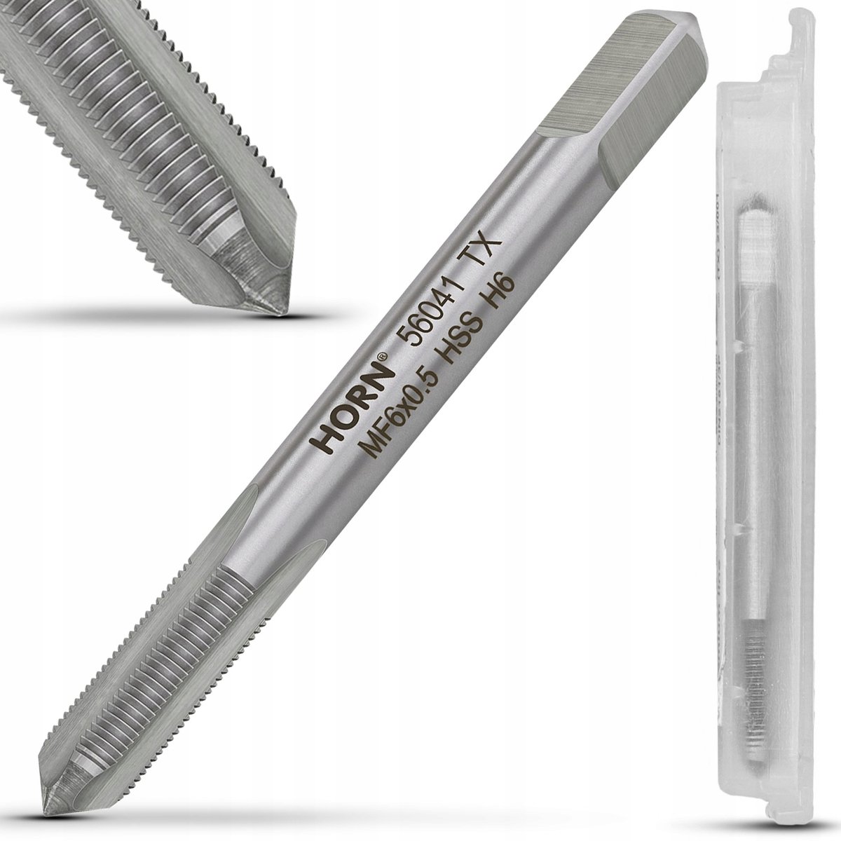 Handgemaakte Schroefdraadsnijder MF6x0,5 mm HSS DIN-2181/1P