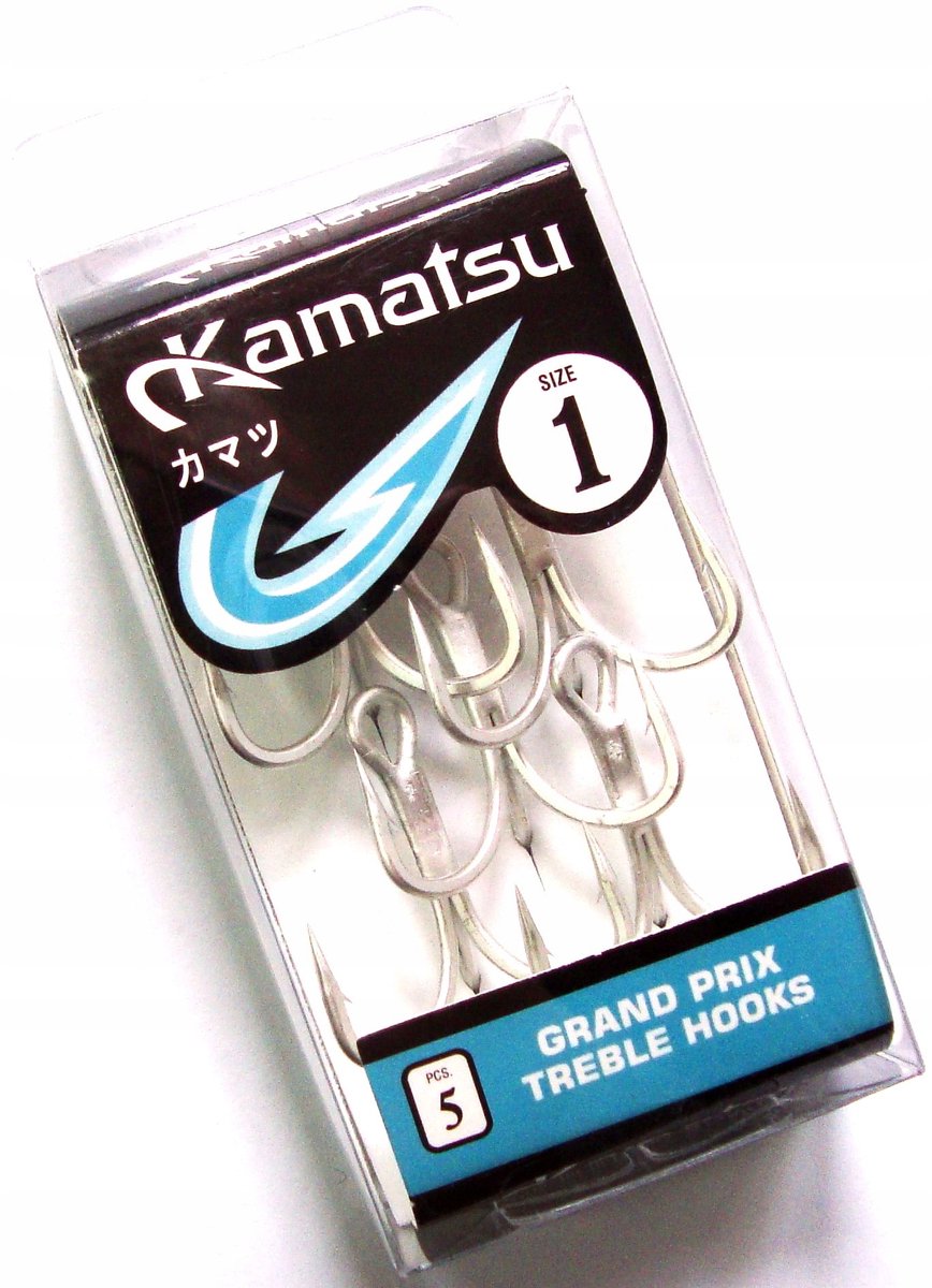 Kamatsu Grand Prix drietandhaak maat 1 - 5 stuks