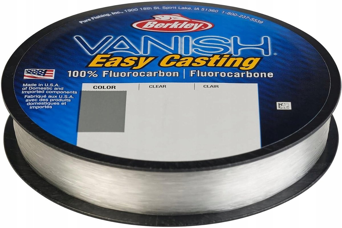 Berkley Vanish Fluorocarbon Vislijn 40m 0.40mm - Vrijwel Onzichtbaar