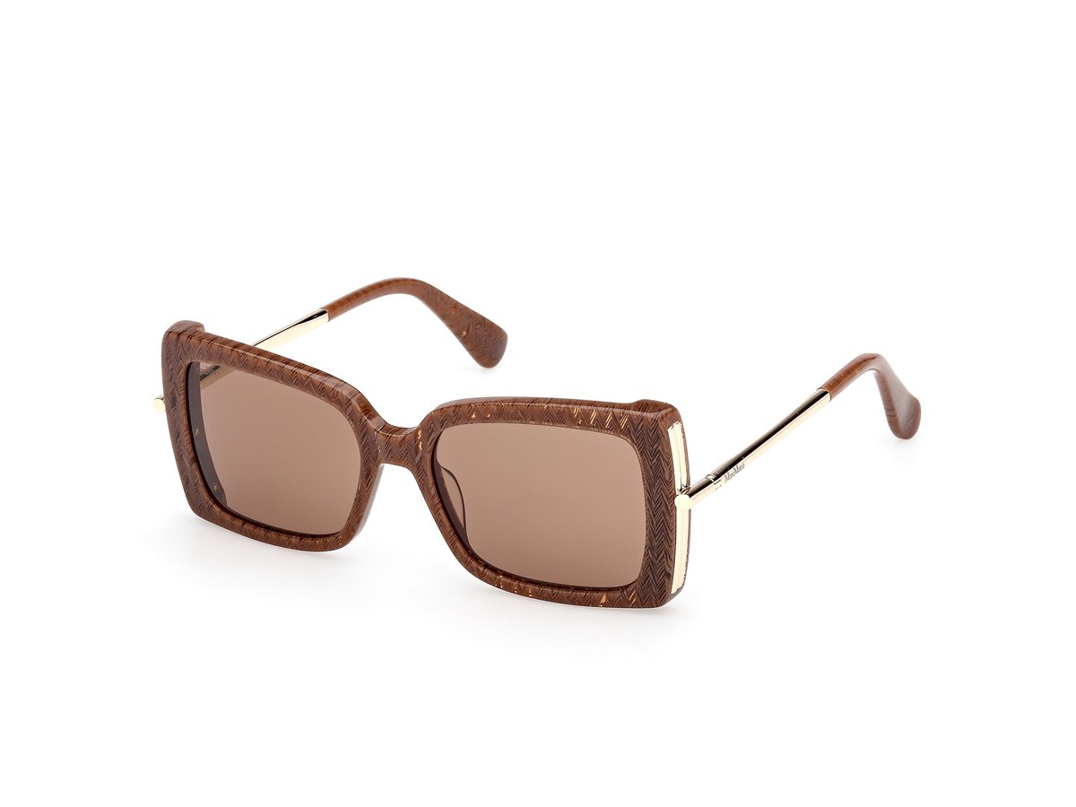 Maxmara MM0166 Light brown/texture 53/17/140 WOMAN Zonnebrillen