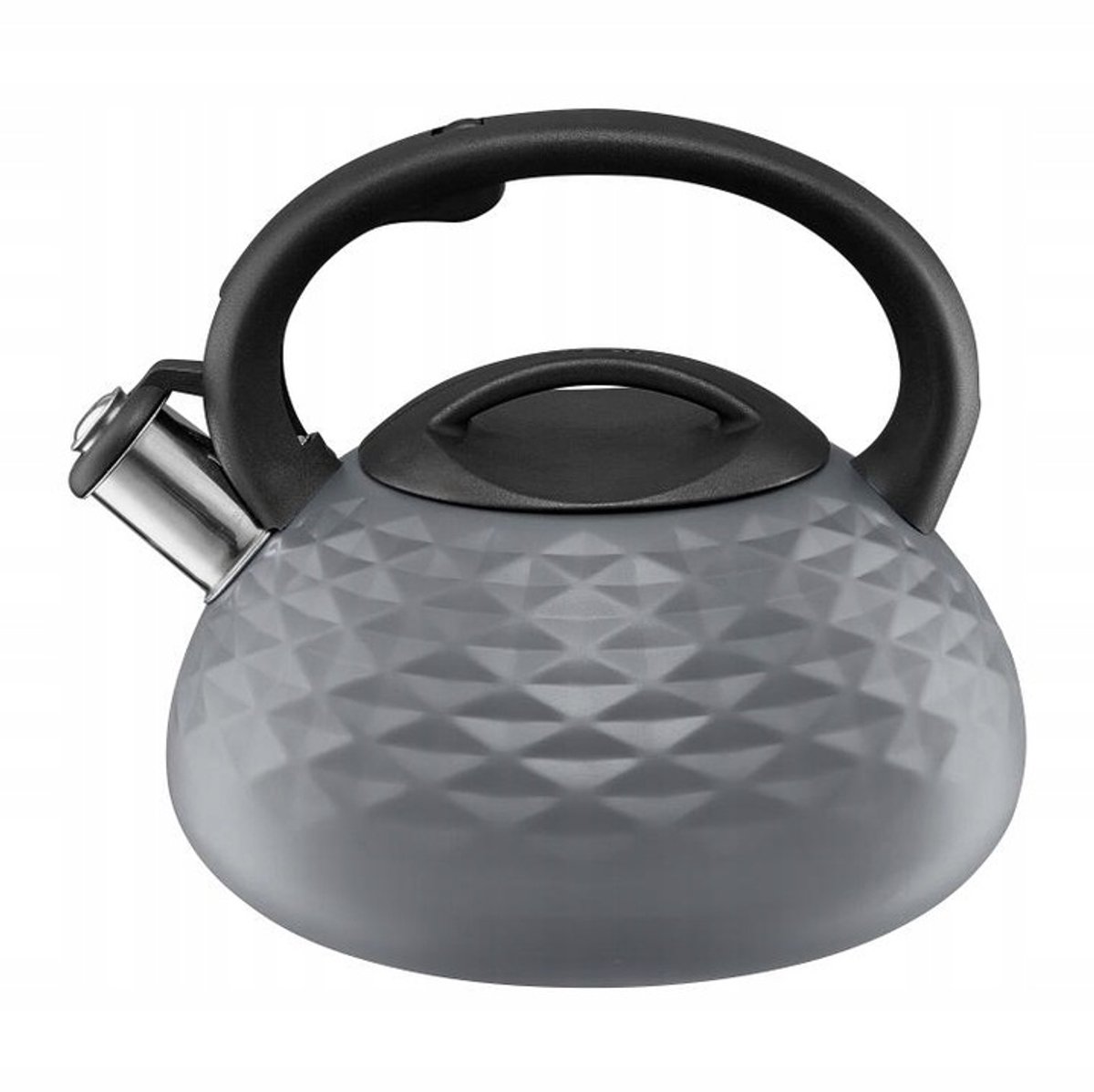 Ambition Golf theepot 2,3L - Matgrijs - Geschikt voor Inductie