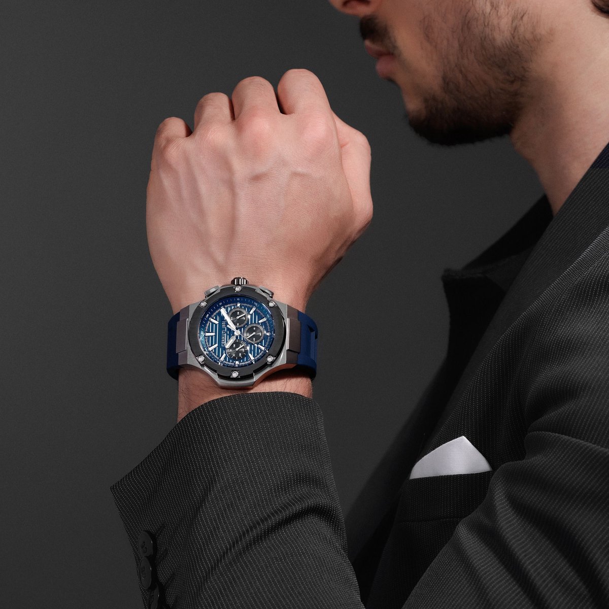 Horloge Lucardo Navy Blue