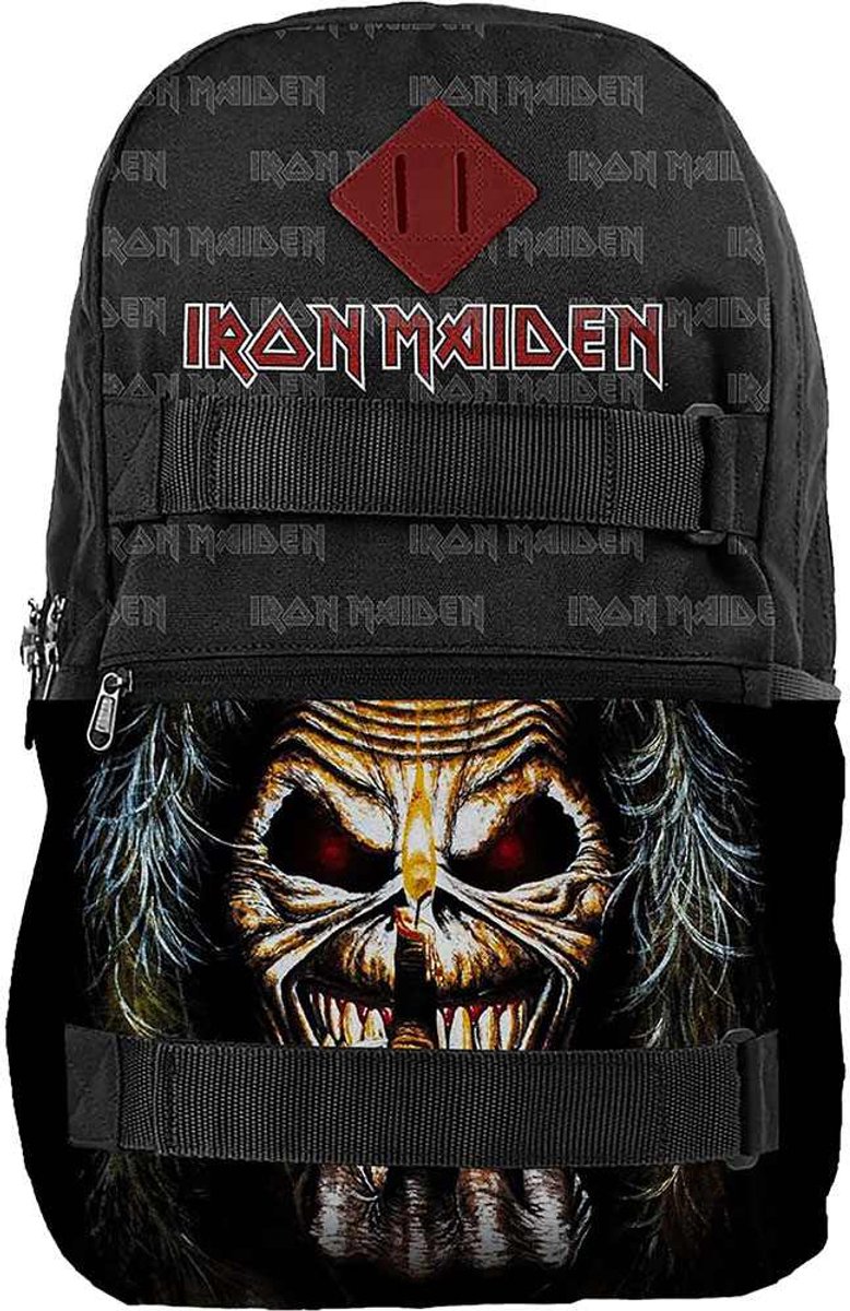 Rocksax Iron Maiden - Eddies Skate Bag Rugtas - Zwart