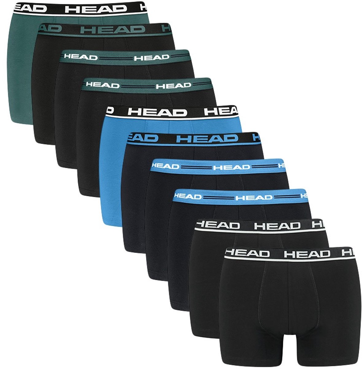 HEAD heren 10P boxers multi