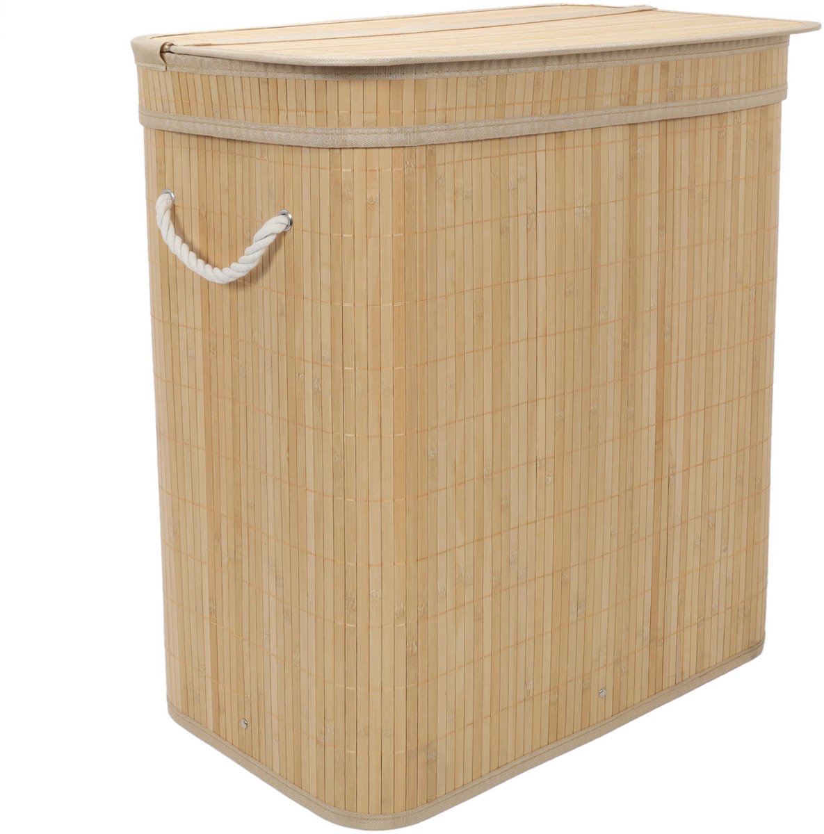 Bamboe wasmand, tweekompartiment ARVI, 100 l