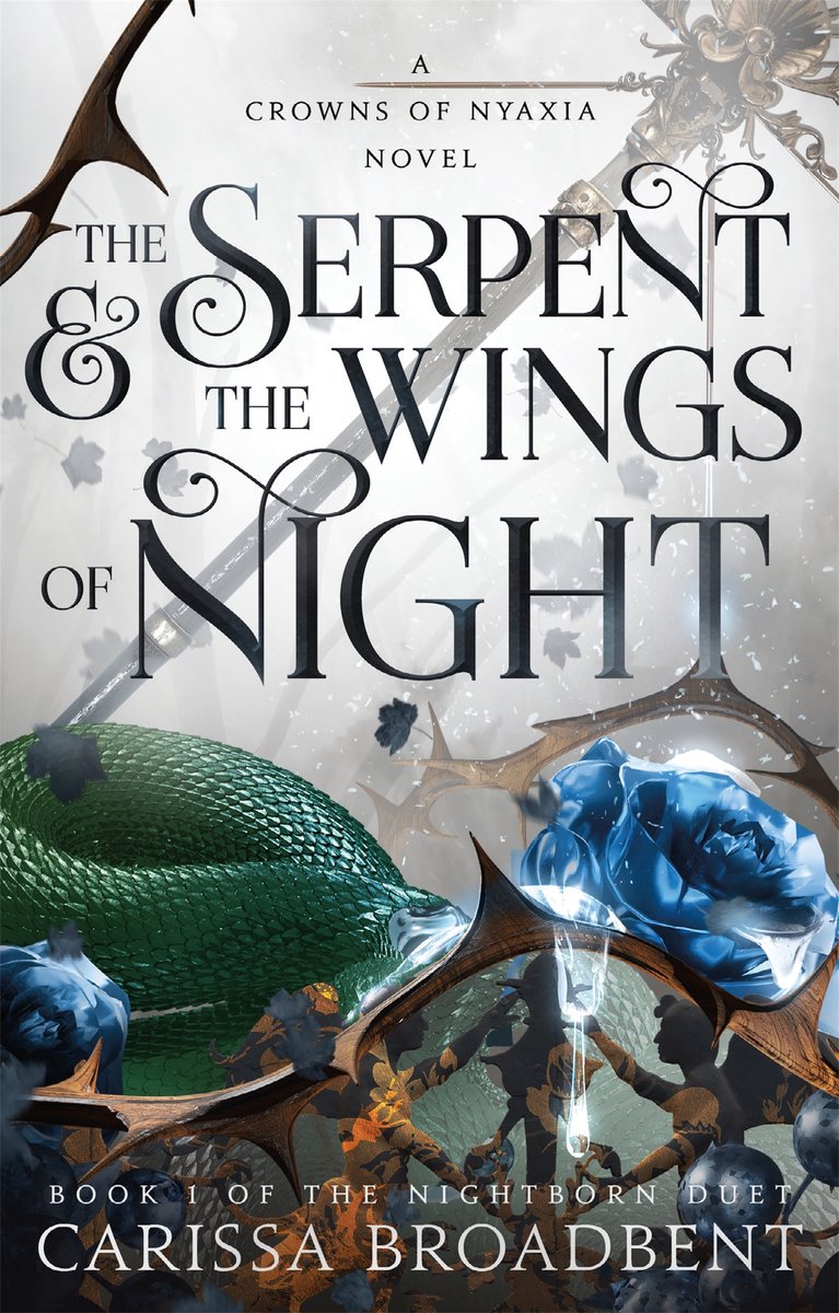 Omslag van Crowns of Nyaxia-The Serpent & the Wings of Night