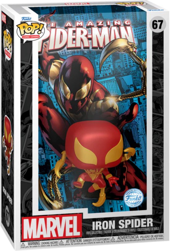 Funko POP! Comic Cover: Amazing Spider-Man Figuur Exclusief