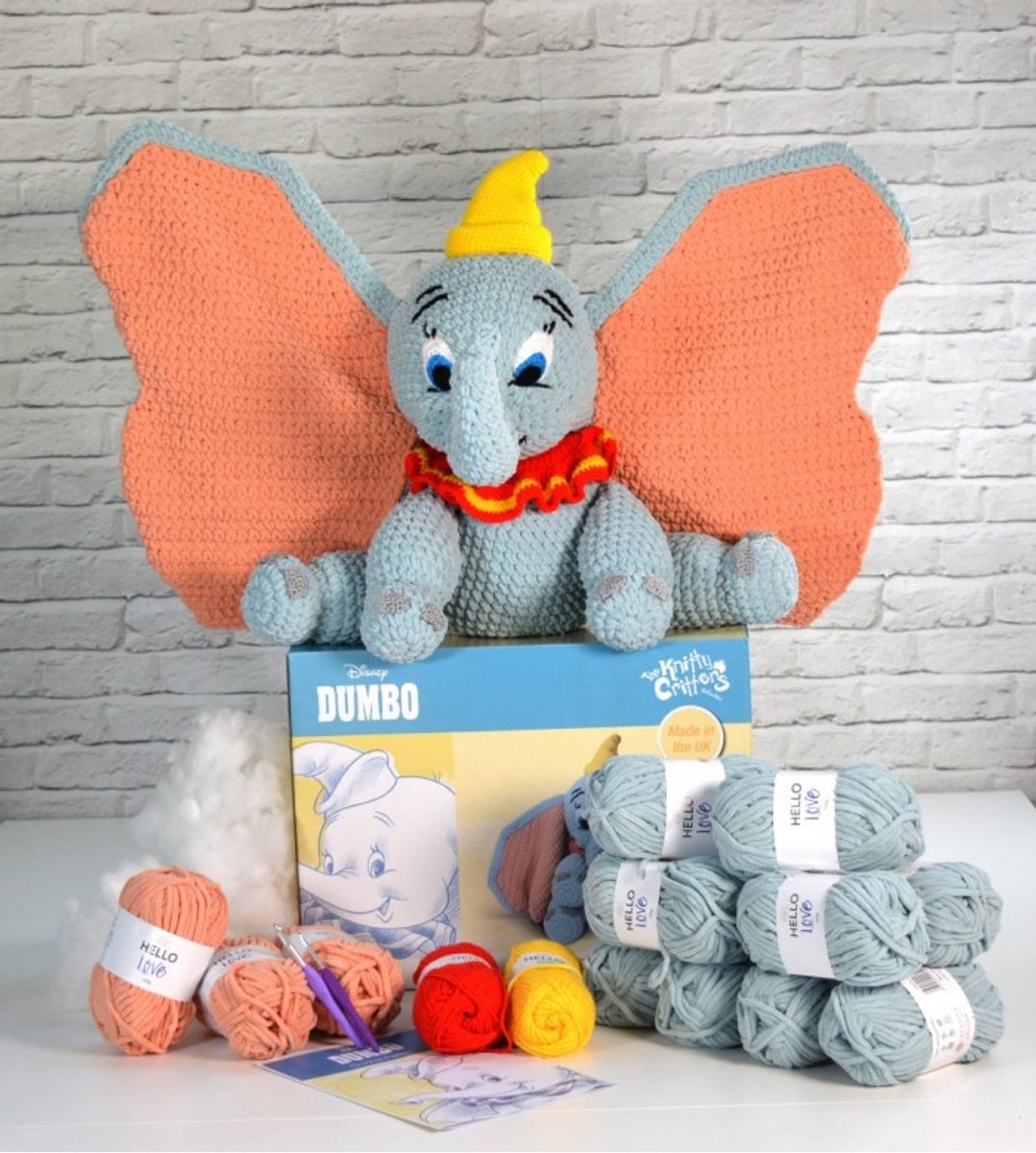 Disney Crochet Kits XXL Dumbo