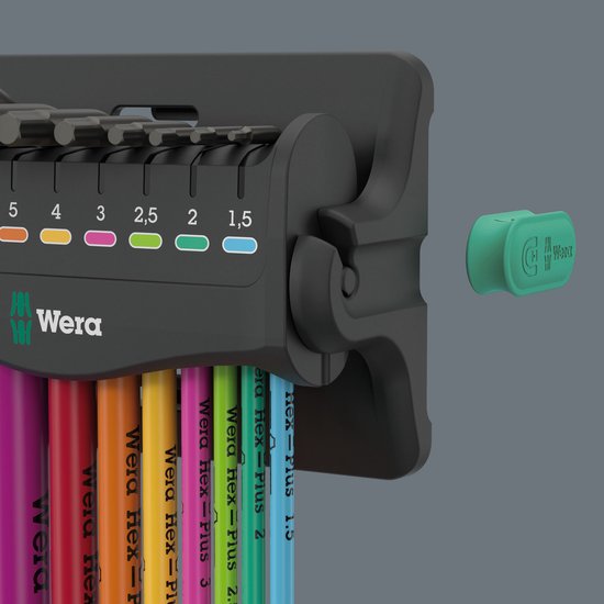 Wera Inbus Set Wera Inbus schroevendraaierset - Multicolour 3 - 1.5 mm t/m 8 mm - 950/ ...