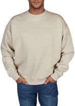 Pull homme DENIMFY DFKeno bequem Beige 3XL Col rond Adultes