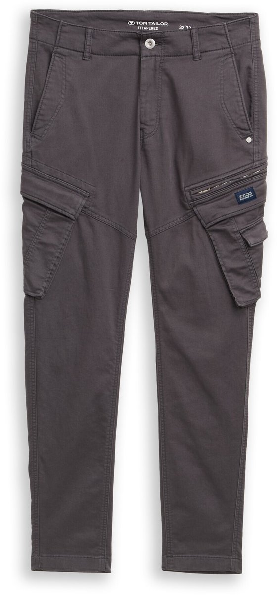 Tom Tailor Tapered cargobroek met stretch