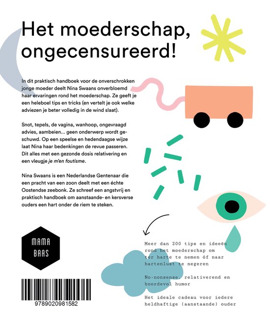Het moederschap met twee vingers in de neus en een middelvinger in de lucht