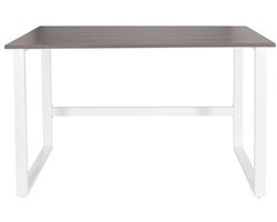 Bureau WORKSPACE LIGHT I 120 x 60 cm grijs/wit hjh OFFICE