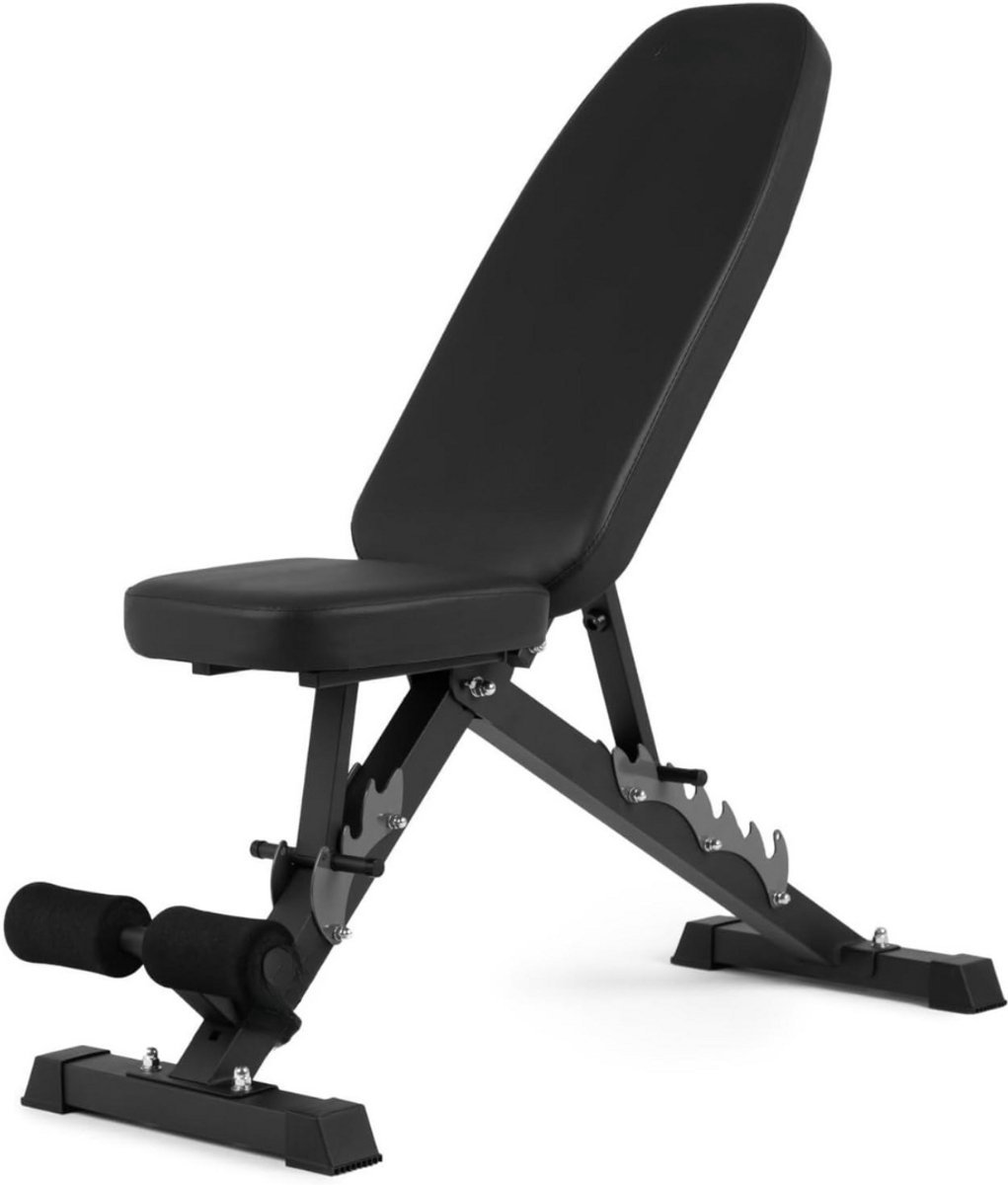 Thuys – Bench Fitness – Halterbank – Bench Press – 41 x 135 x 24 cm – Zwart