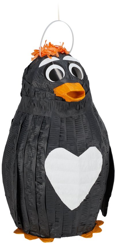 2x pinata pinguin - verjaardag - pinguïn piñata - kinderen - 42 cm - decoratie