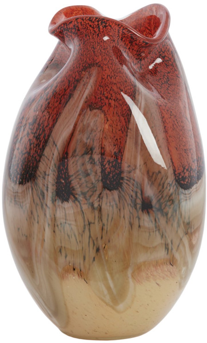 Vaas JORIEN - 14.5x13.5x25 cm - Rood