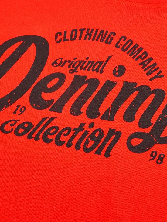 DENIMFY T-Shirt Homme DFNuri 4 Pack Regular Fit Multicolore XXL Col Rond Adultes