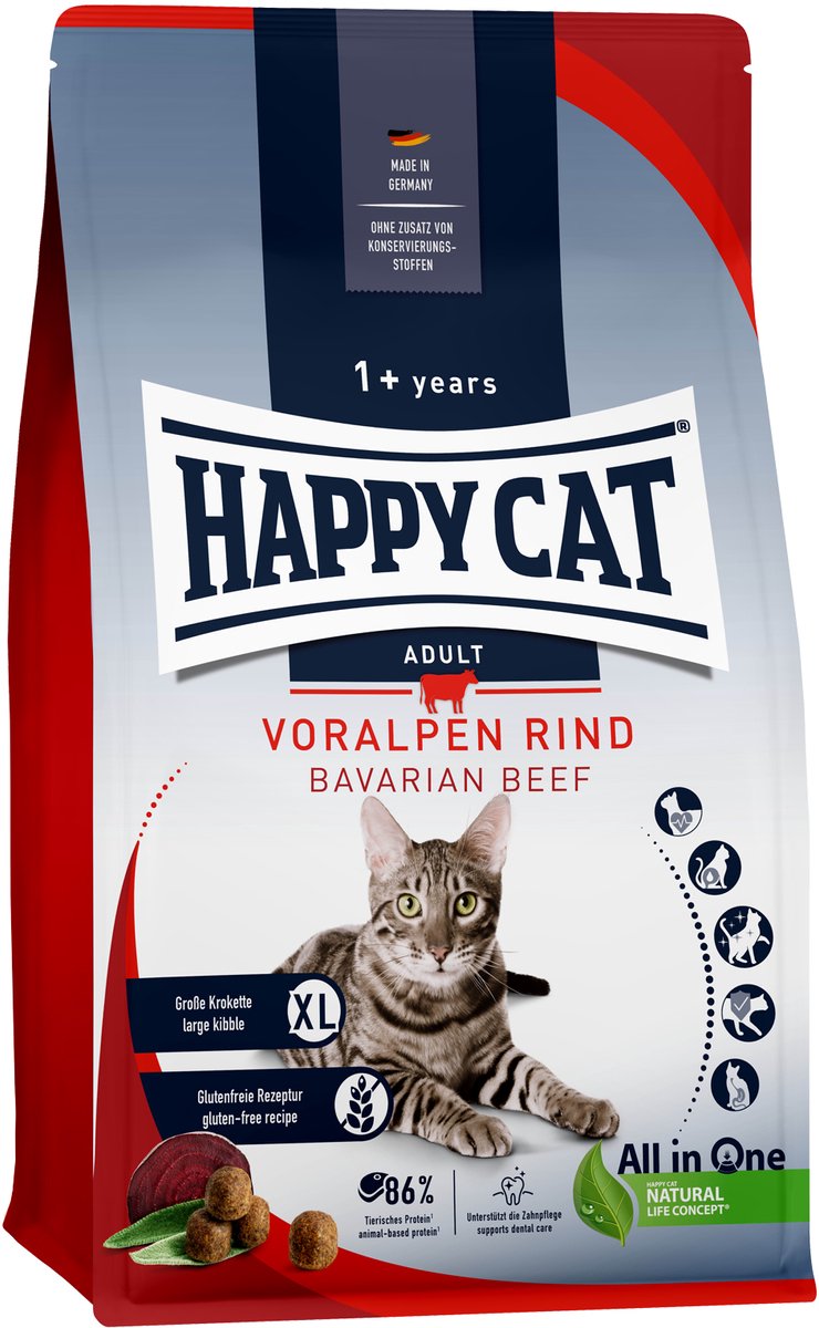 Happy Cat Happy Cat Culinary Kattenvoer - Rund - 10 kg
