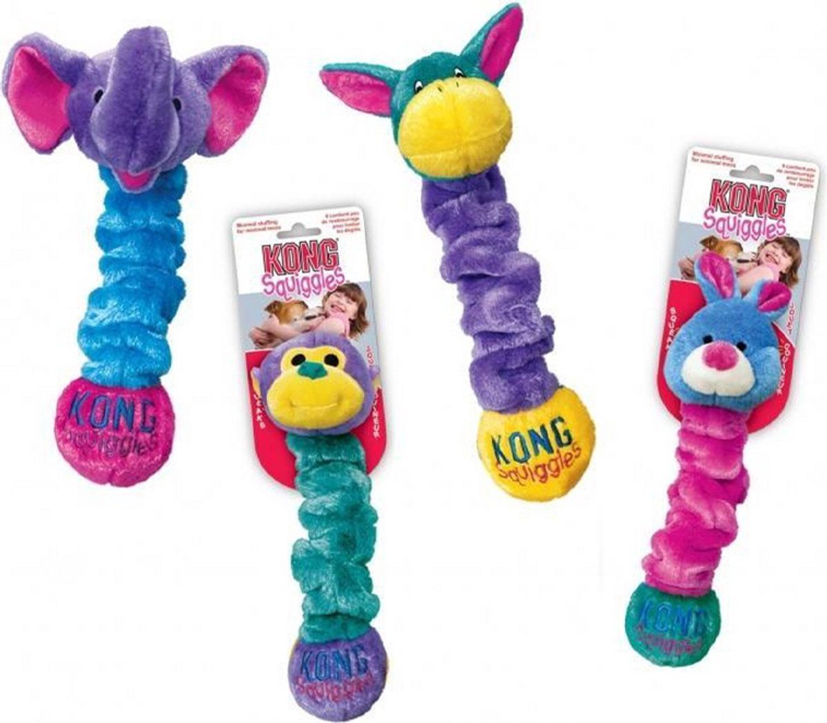 Kong Squiggles - Honden Speelgoed thumbnail 2