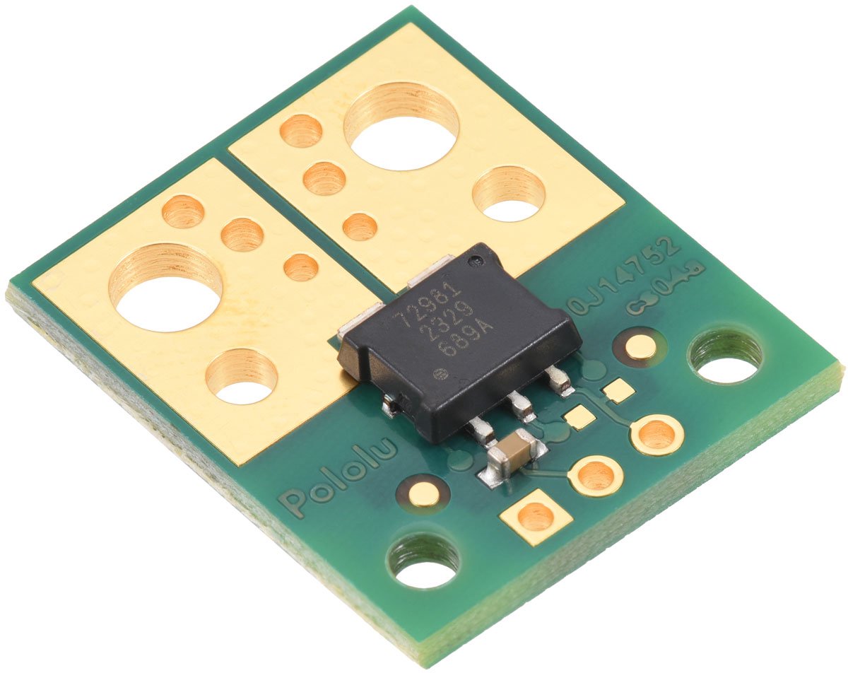 Pololu 5261 – ACS72981ELRATR‑200B3 Compact Current Sensor Carrier (±200 A, 3.3 V)