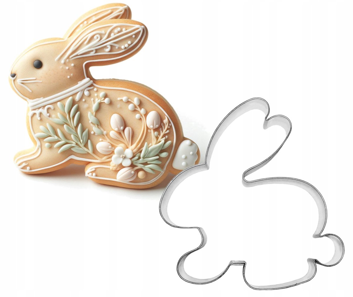 Leuke Konijnen Vorm - Koekjesuitsteker voor Pasen en Koekjes