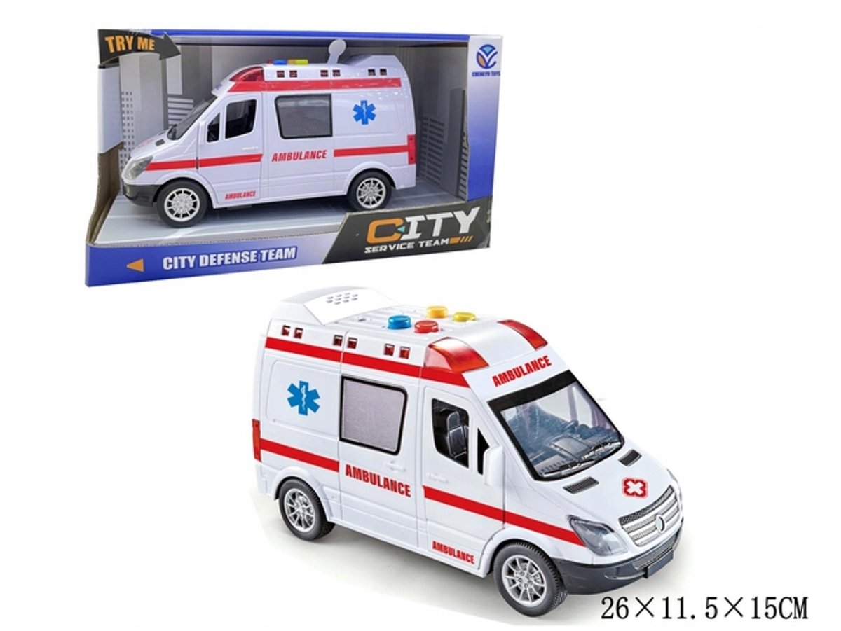 Ambulance Speelgoed met Licht en Geluid