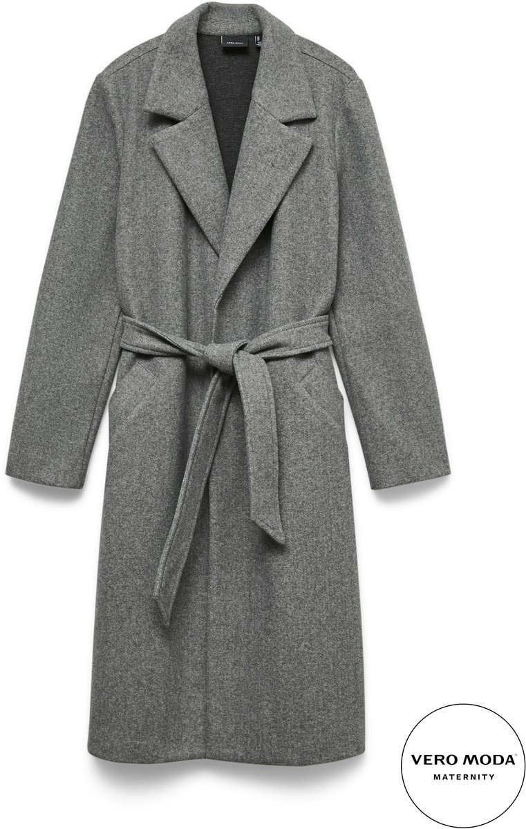 VERO MODA MATERNITY - VMMFORTUNEAYA LONG COAT GA - Dames - Gewatteerde jassen