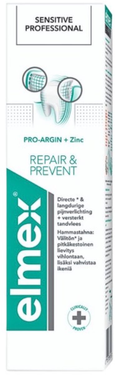 Elmex Sensitive Professional Repair & Prevent Tandpasta - 75 ml
