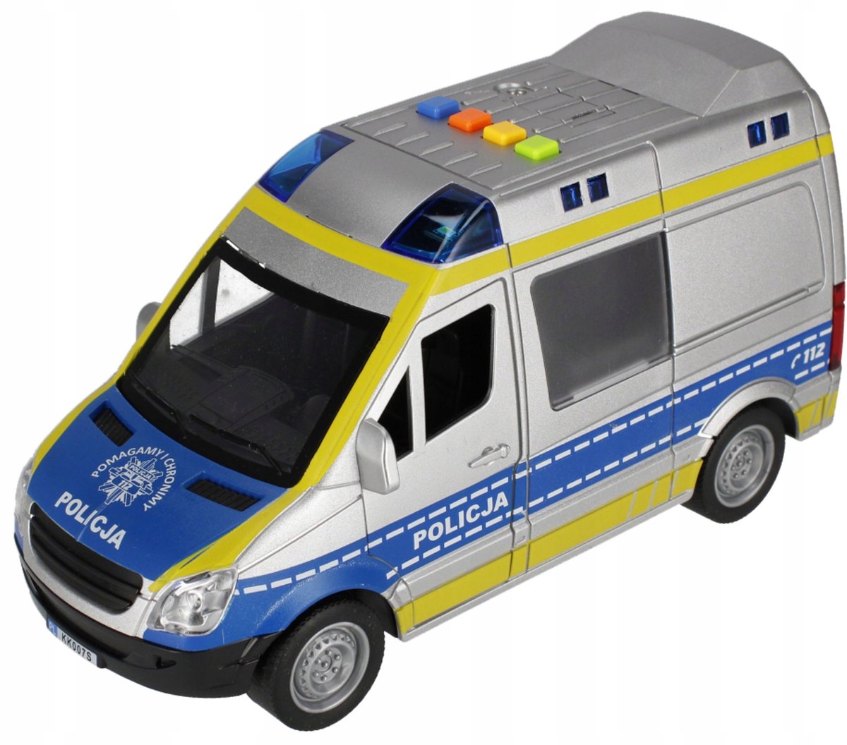 Mega Creatieve Politieauto Moje Miasto met Licht & Geluid