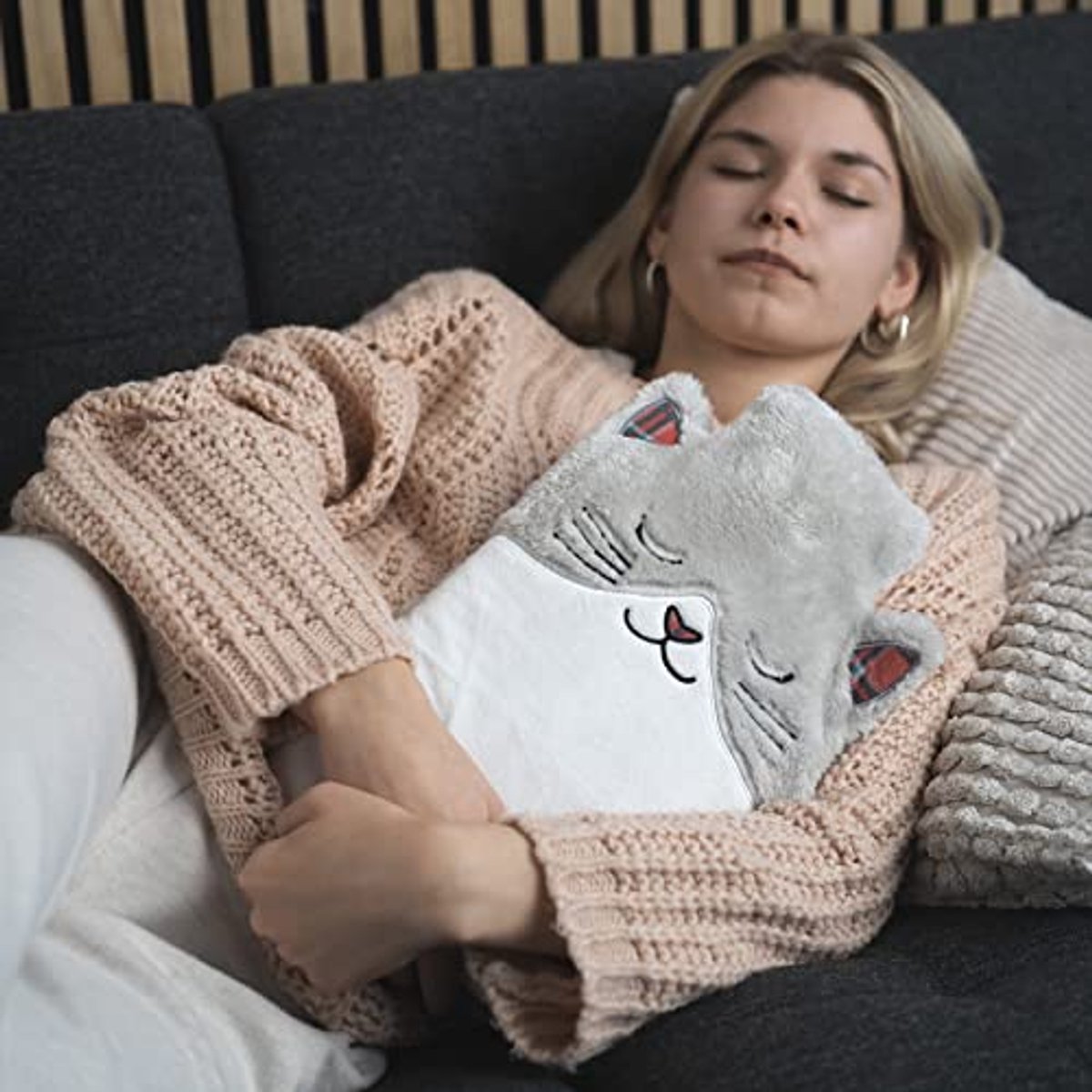Zachte Warmwaterkruik voor Dieren – Warmwaterzak Cadeau