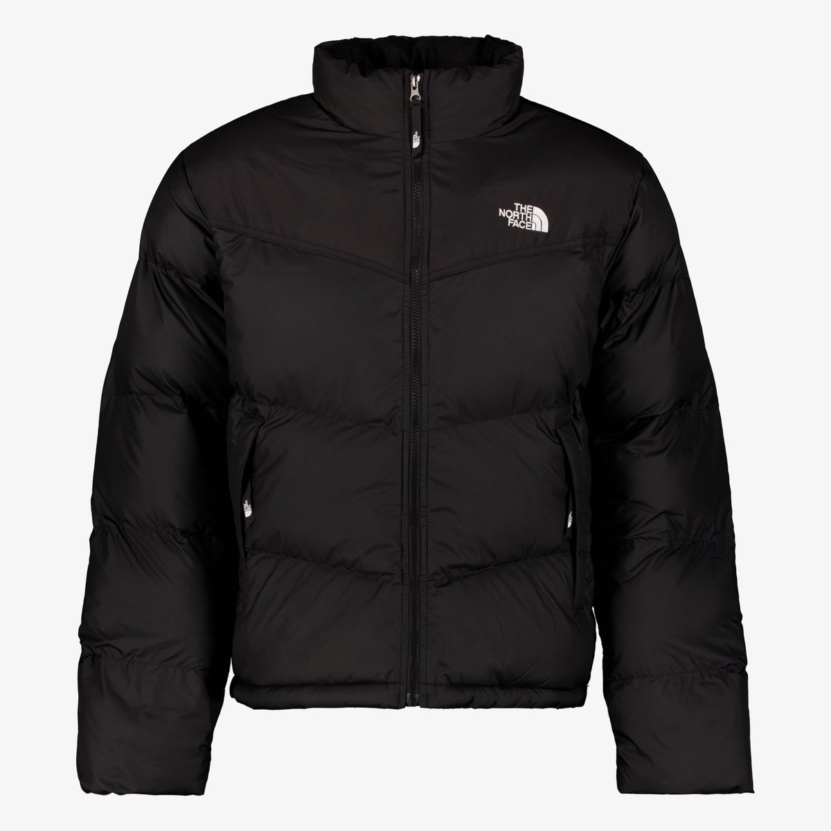 The North Face gewatteerde heren winterjas Zwart