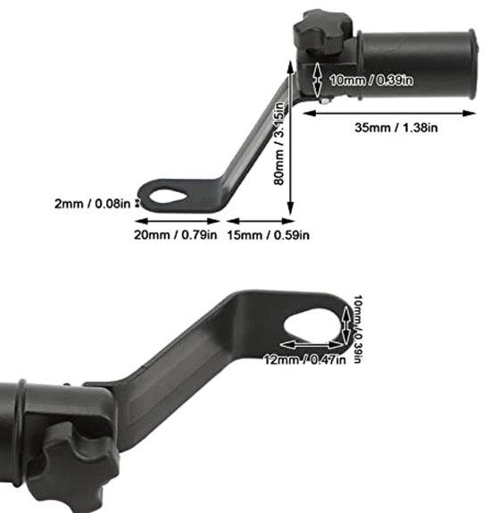 Beugel Navigatie Op Motor Voor Silver Wing 400 600 CNC Aluminium Stuur