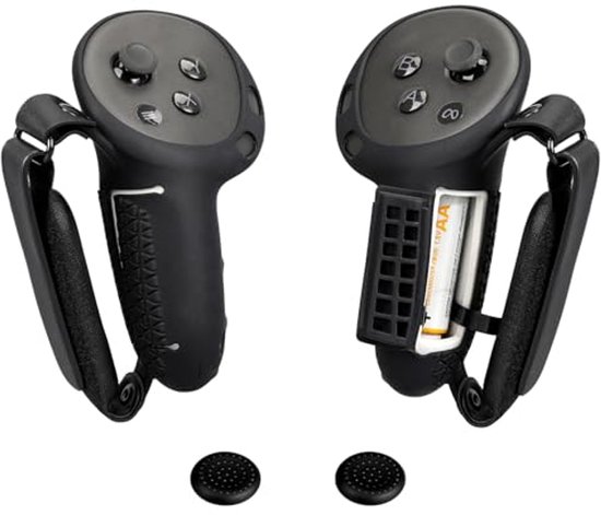 Siliconen Grip Covers voor VR Touch Controllers - Verstelbare Handriem & Duimgrepen - Accessoires voor Meta Quest 3