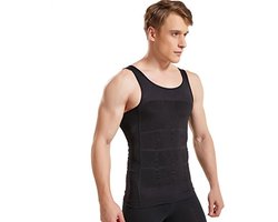 Compressieondergoed Tanktop voor Heren | Buikcorrigerend Body Shaper voor een Slanker Figuur | Sport en Fitness Ondershirt