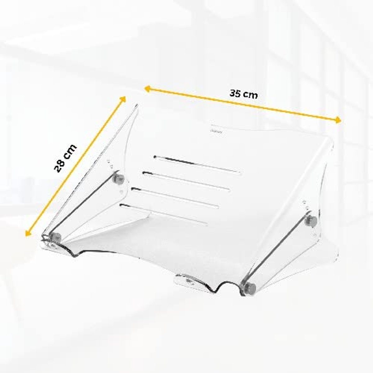 Verstelbare laptop standaard voor optimale werkcomfort