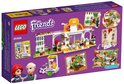 LEGO Friends Heartlake City biologisch café, doos met illustraties van de set en personages.