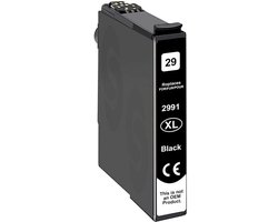 Inktkeuze 29XL Zwart Huismerk Inkt Cartridge - Compatible met Epson 29XL Zwart T2991 - Geschikt voor Epson Expression Home XP-235 / XP-245 / XP-247 / XP-255 /…
