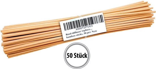 Riskant Jolly of Losse bamboe stokjes, 100 stuks, intensieve - verse & langdurige geur /  diffuser /... | bol.com