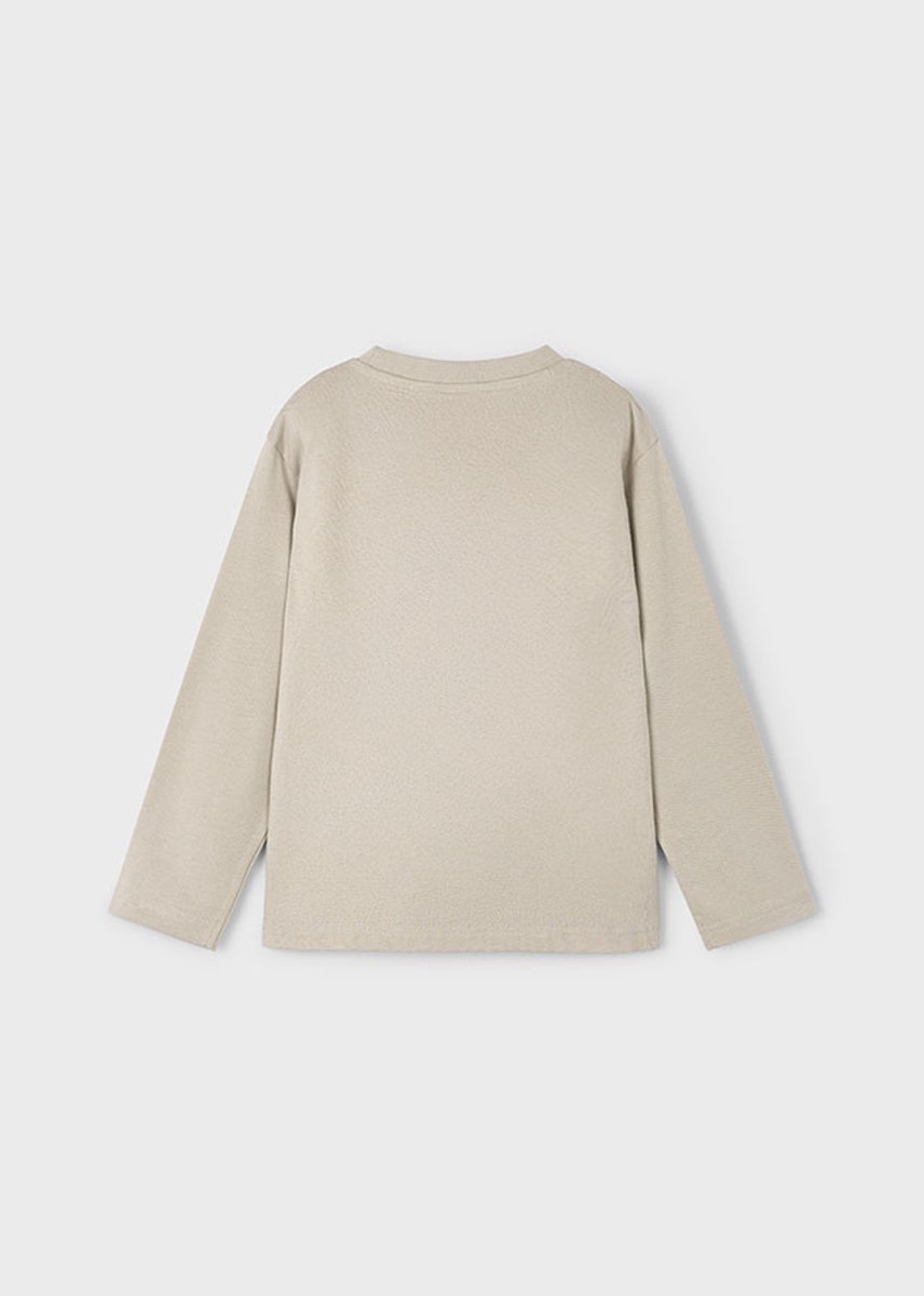 MAYORAL - Jongens t-shirt - Maat 116 - Jongens - Beige -