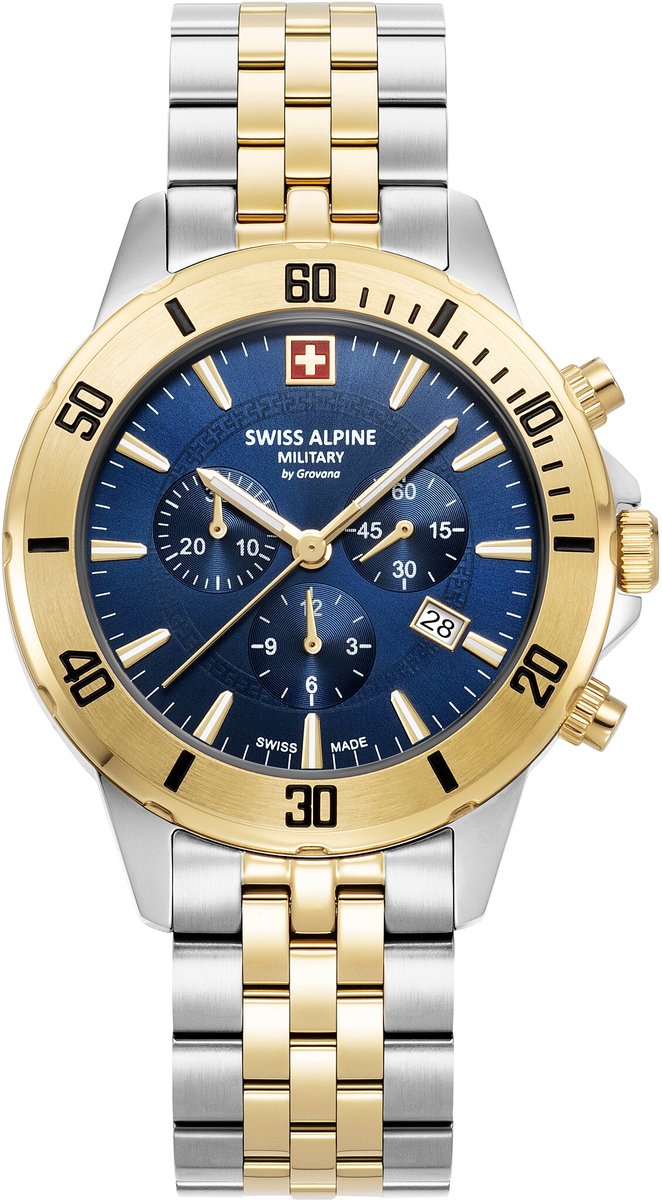 Swiss Alpine Military Cruiser Chrono SAM7024.9145 mannen horloge