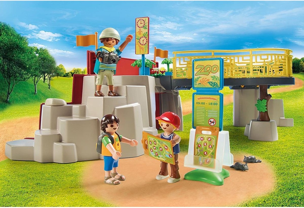 PLAYMOBIL Family Fun PROMO Avontuurlijke dierentuin - 71190 — afbeelding 10