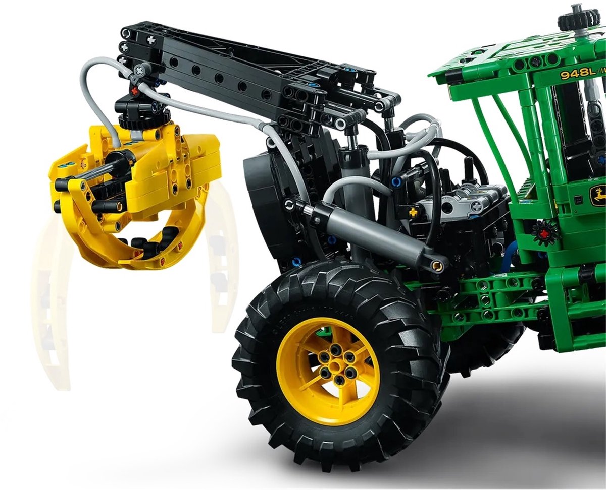 LEGO Technic John Deere 948L-II Skidder Voertuig Bouwpakket - 42157 – foto 6