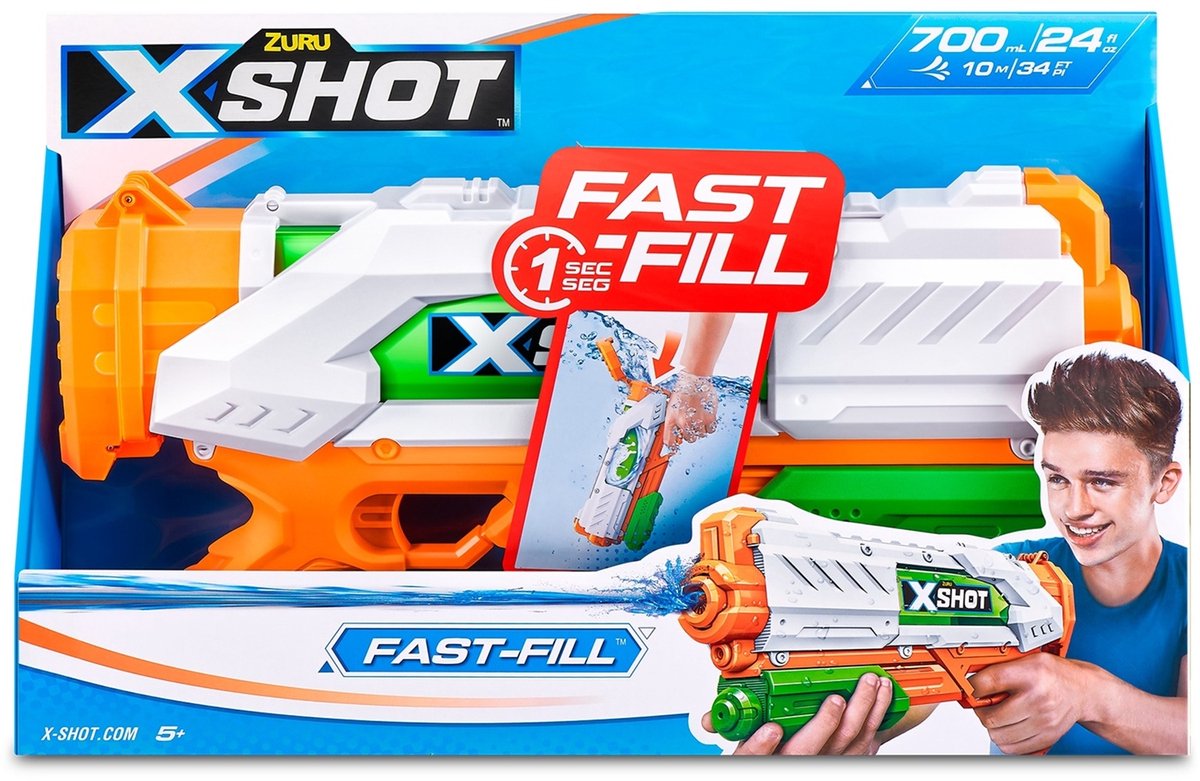 XSHOT Watergevecht Snelvullende Water Blaster van ZURU - Waterpistool — afbeelding 11