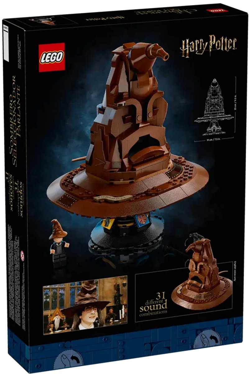 LEGO Harry Potter Pratende Sorteerhoed - 76429 — afbeelding 17