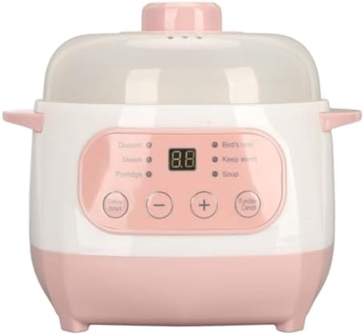 Elektrische Slowcooker 1L - Keramische Binnenpan & 24u Timer
