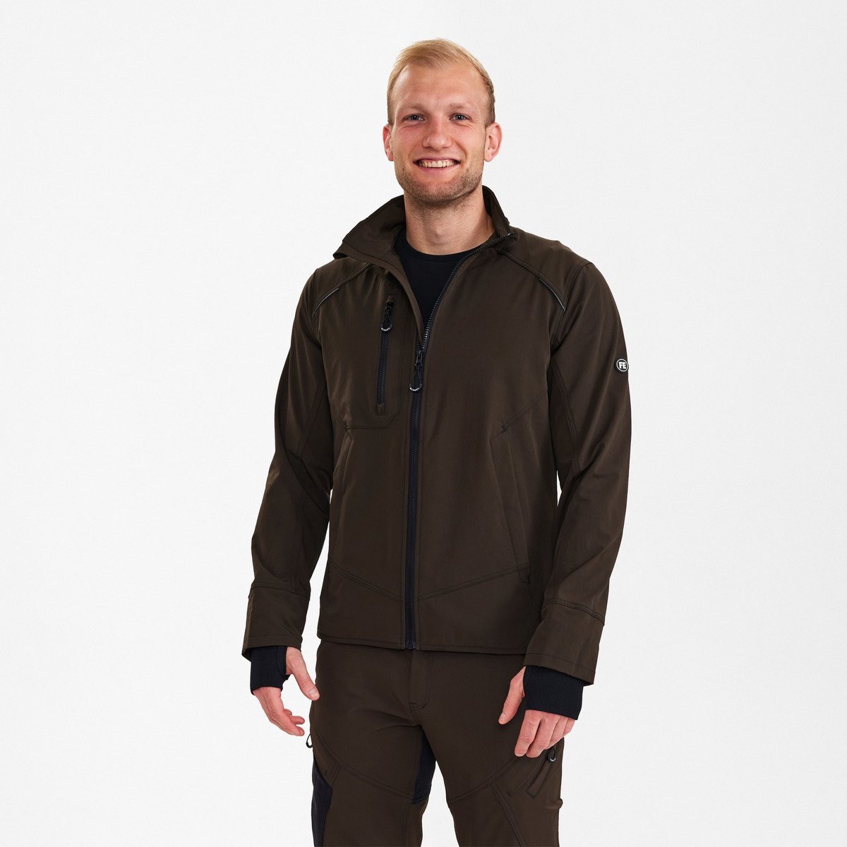 Engel X-treme werkjack met 4-weg stretch 1366-317 - MOCHA BROWN - 4XL