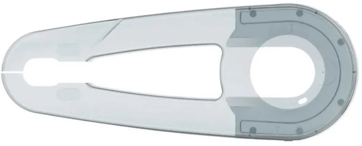 AXA Kettingscherm 20 inch - Polycarbonaat - Dark Smoke - Voor stadsfietsen - Geschikt voor 38-tands tandwielen