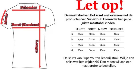 Awesome cat Maat: V - hals - Festival shirt Superfout - T-shirt -... | bol.com